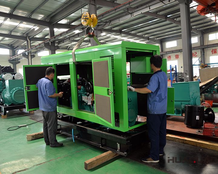 華全120kw康明斯靜音發(fā)電機(jī)組于6月12發(fā)往廣東
