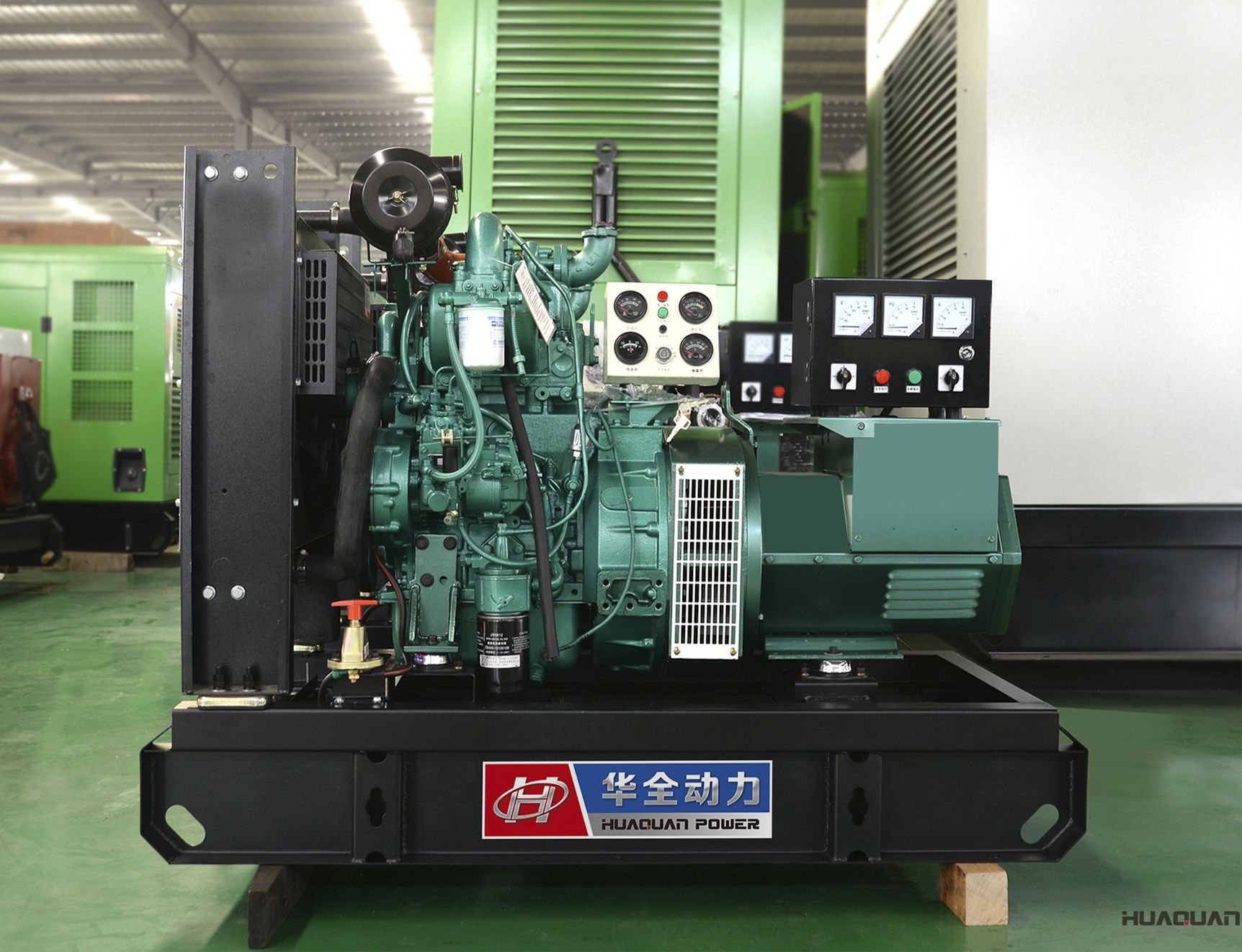 2018年4月3日華全動力30kw標配發(fā)電機組發(fā)往北京