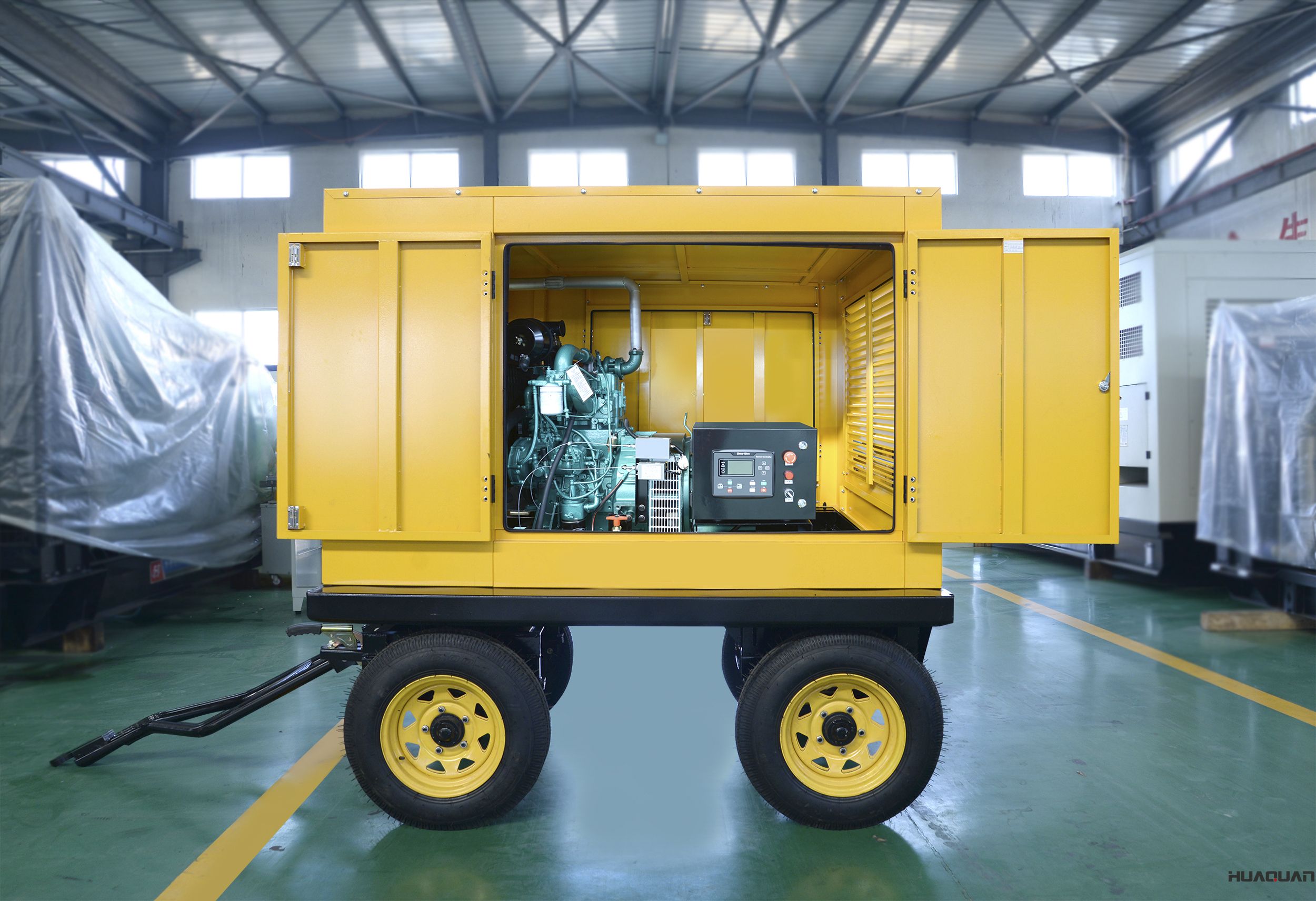 2018年4月6日華全動力30KW防雨棚發電機組發貨了