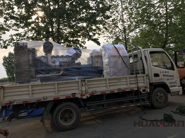 一臺200kw箱式四保護發電機組在5月27日順利發往廣東湛江吳川市