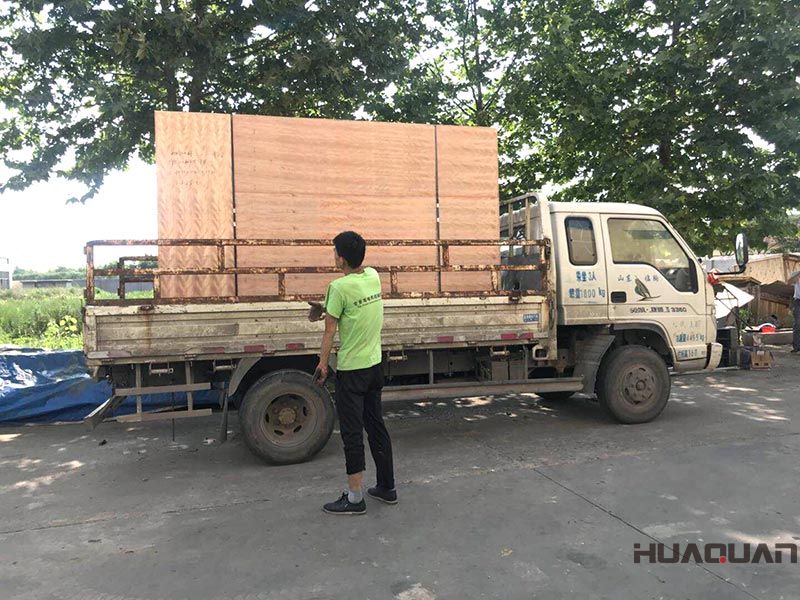 廣東東莞中堂鎮袁先生購買的HQ100GF靜音箱柴油發電機組發貨了，6.14號   