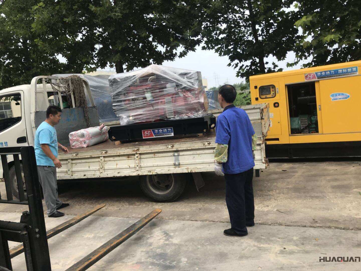 一臺120kw標(biāo)配型柴油發(fā)電機(jī)組于9月3日發(fā)往天津