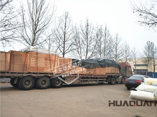 為客戶定制的玉柴發動機已經到貨，華全玉柴發電機組緊張生產中