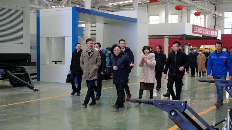 熱烈歡迎中國東方資產(chǎn)管理股份有限公司到華全動力公司進(jìn)行實地考察