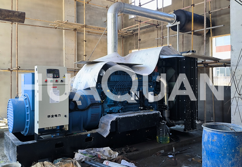 陜西西安某部隊(duì)550kW發(fā)電機(jī)組電站項(xiàng)目