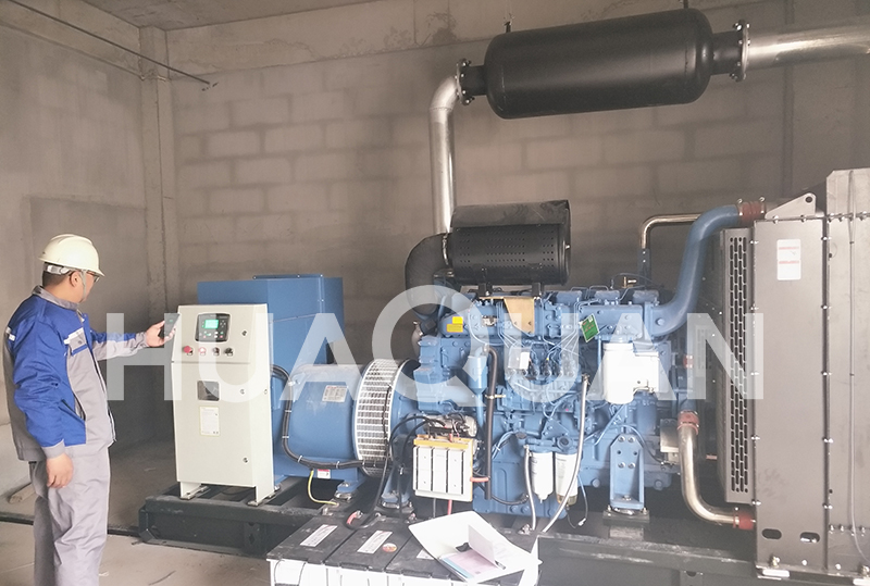 江蘇省淮安市某外國語學(xué)校800kW發(fā)電機(jī)組電站項目