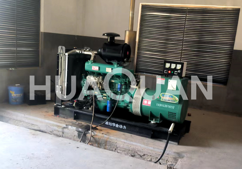 河北邯鄲臨漳縣某中學(xué)350kW發(fā)電機(jī)組電站項目