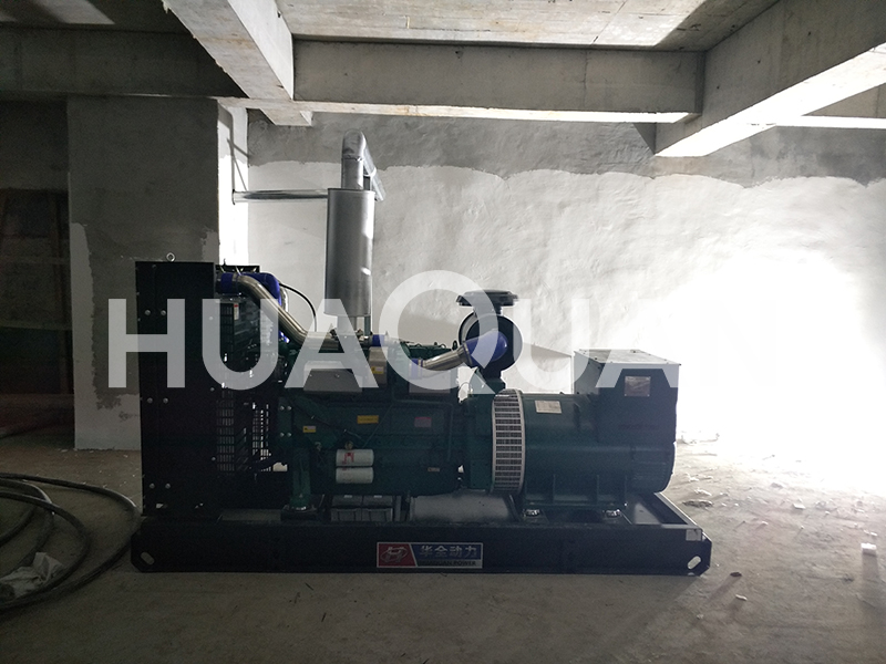 江蘇鹽城某醫(yī)院350kW發(fā)電機(jī)組電站項目