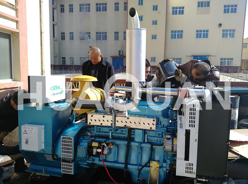山東濰坊某醫(yī)院400kW發(fā)電機組電站項目